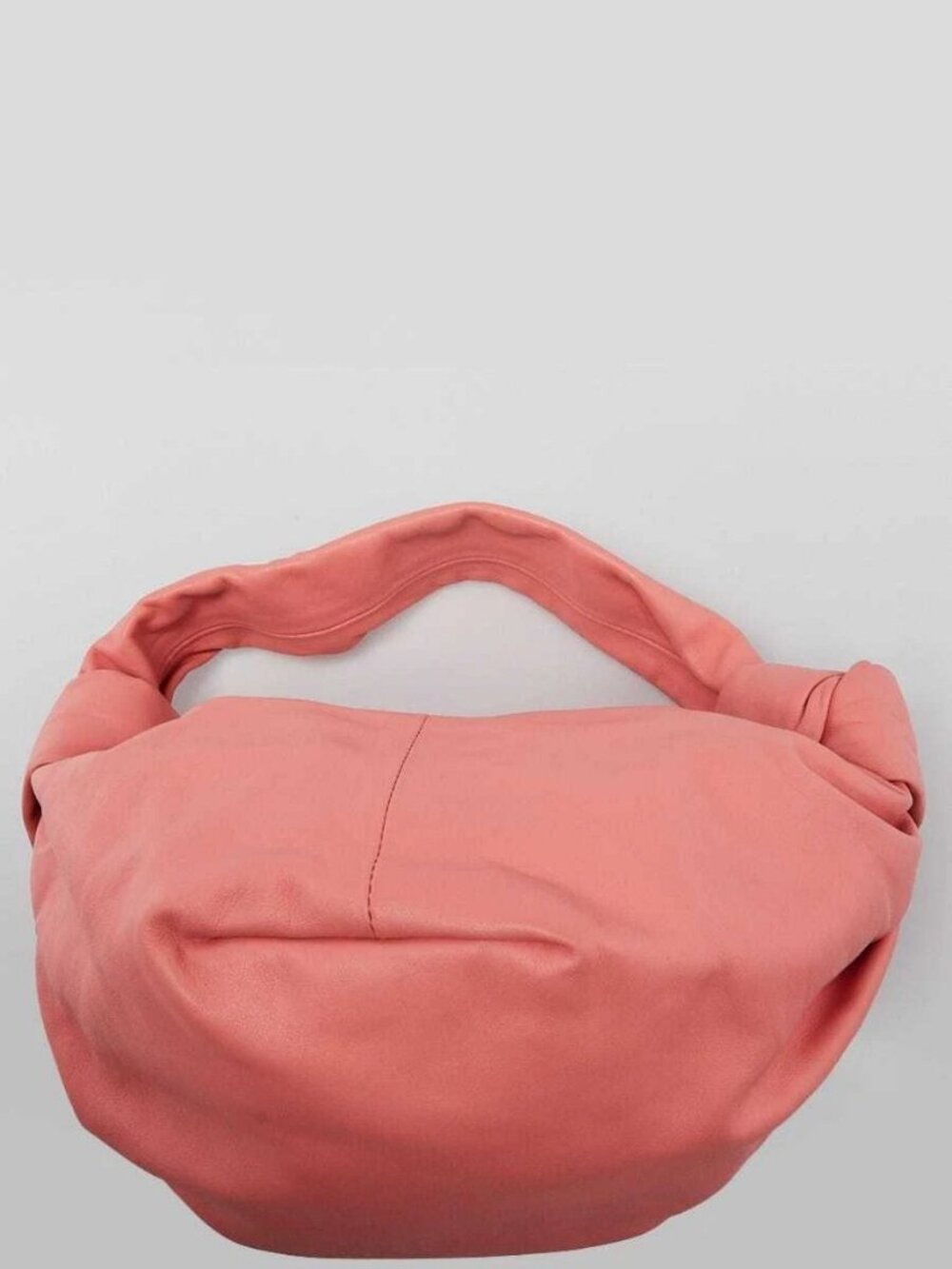 Bottega Veneta Pink Leather Double Knot Teen Shoulder Bag - Picture 5 of 9